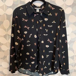 H&M Silk Bug Long Sleeves